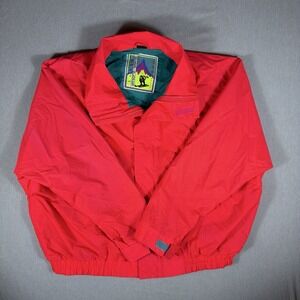 Vintage Steep Slopes XL Neon Ski Jacket 90s Retro Coat